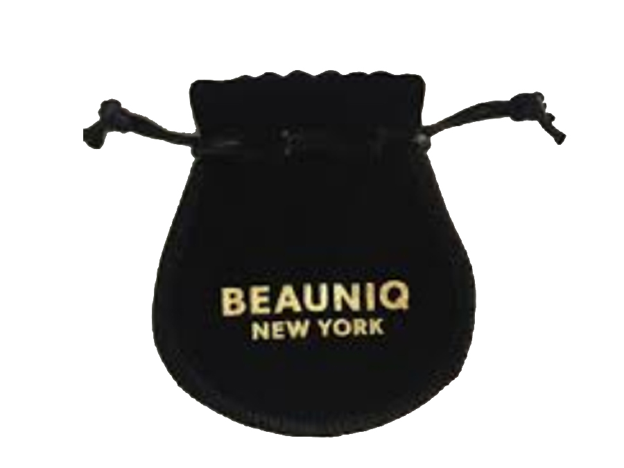 Golden stamping logo round bottom pouch