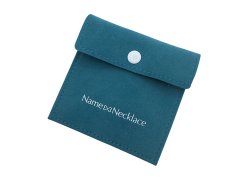 Envelope button microfiber pouch