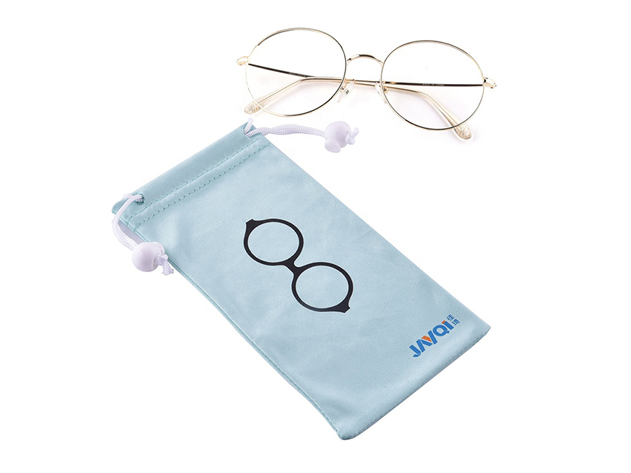 Glasses microfiber pouch