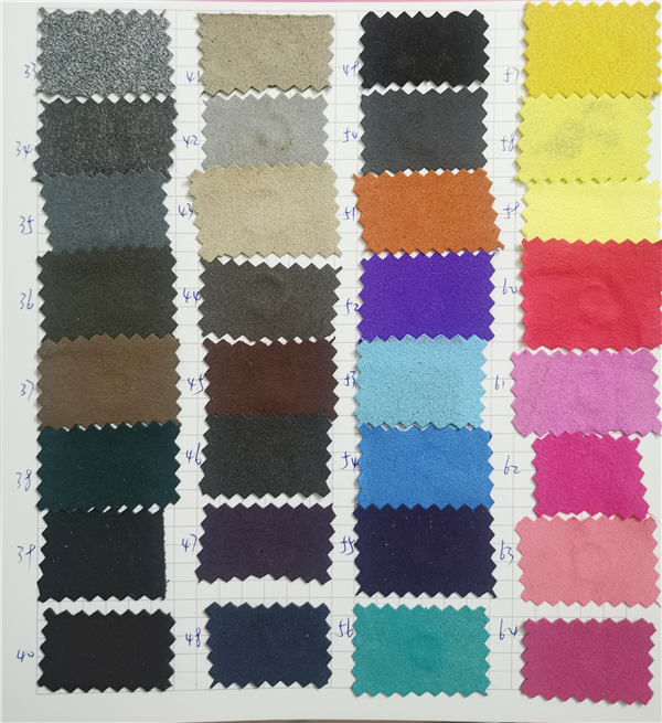 True Microfiber color sheet