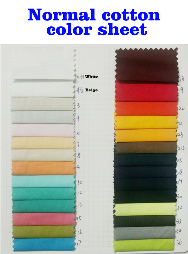 normal cotton color sheet